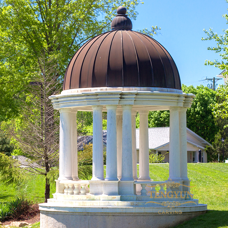 different kinds of marble gazebo (5)