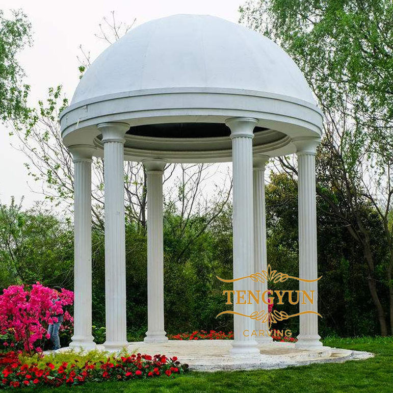 stone gazebo for simaple (3)