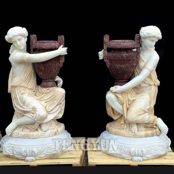 outdoor-large-marble-planter-for-garden-decor-with-maiden-for-sale