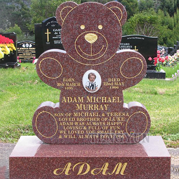 baby headstone granite cemetery tombstone (3)