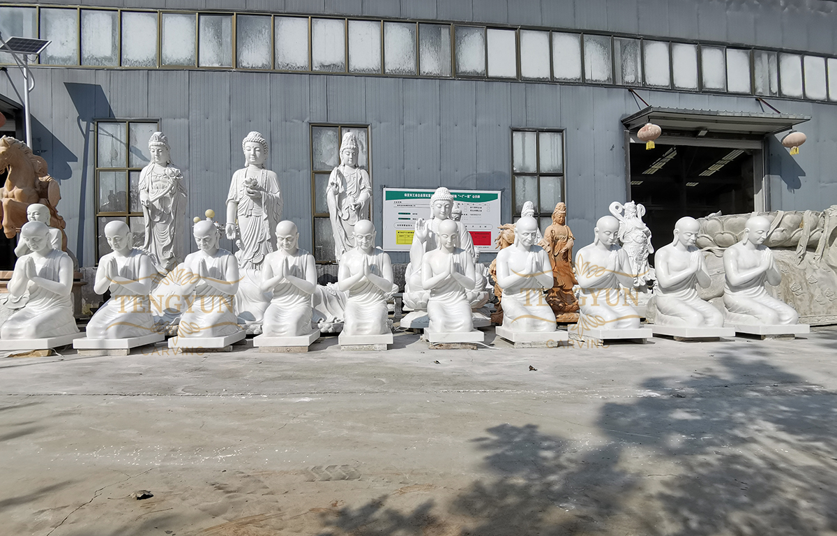 Vietnamese Buddha stone marble decoration statue