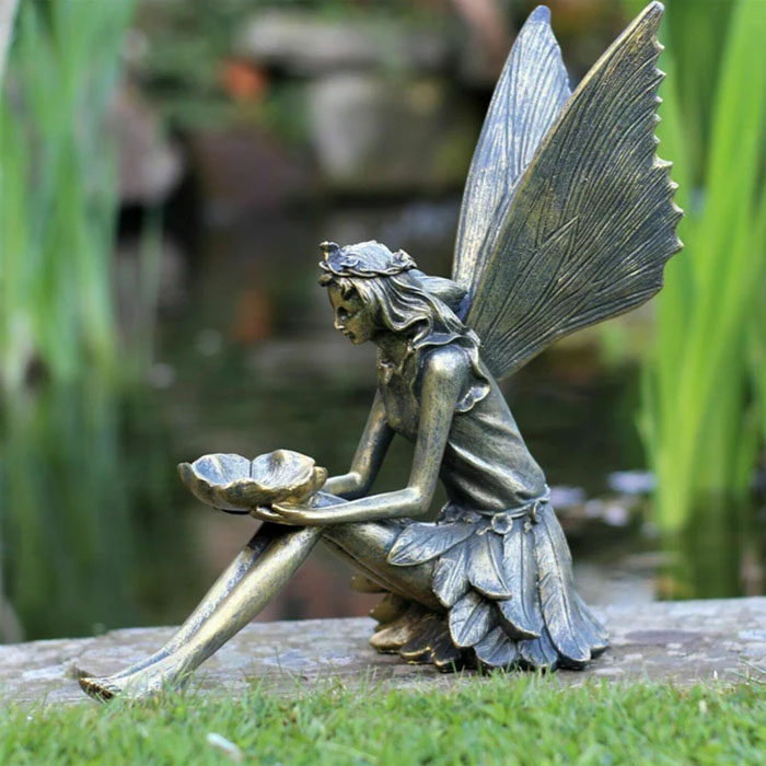 bronze fairy statues for garden (1)