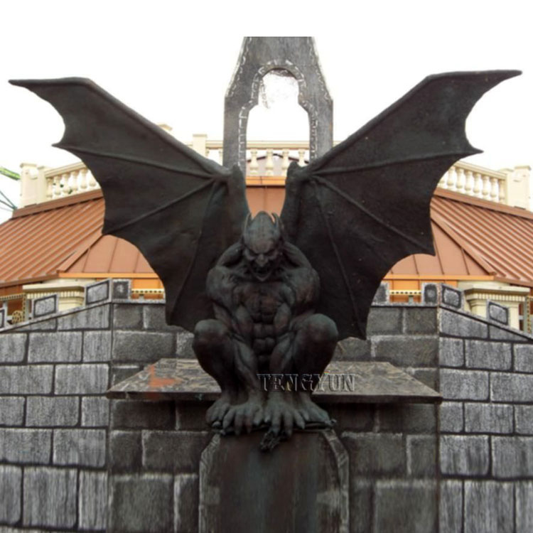 Bronze gargoyles (3)