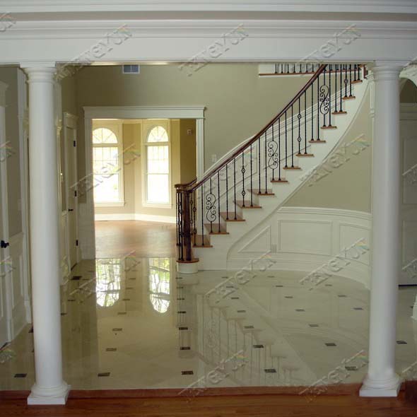 Large size outdoor marble pillars (7)