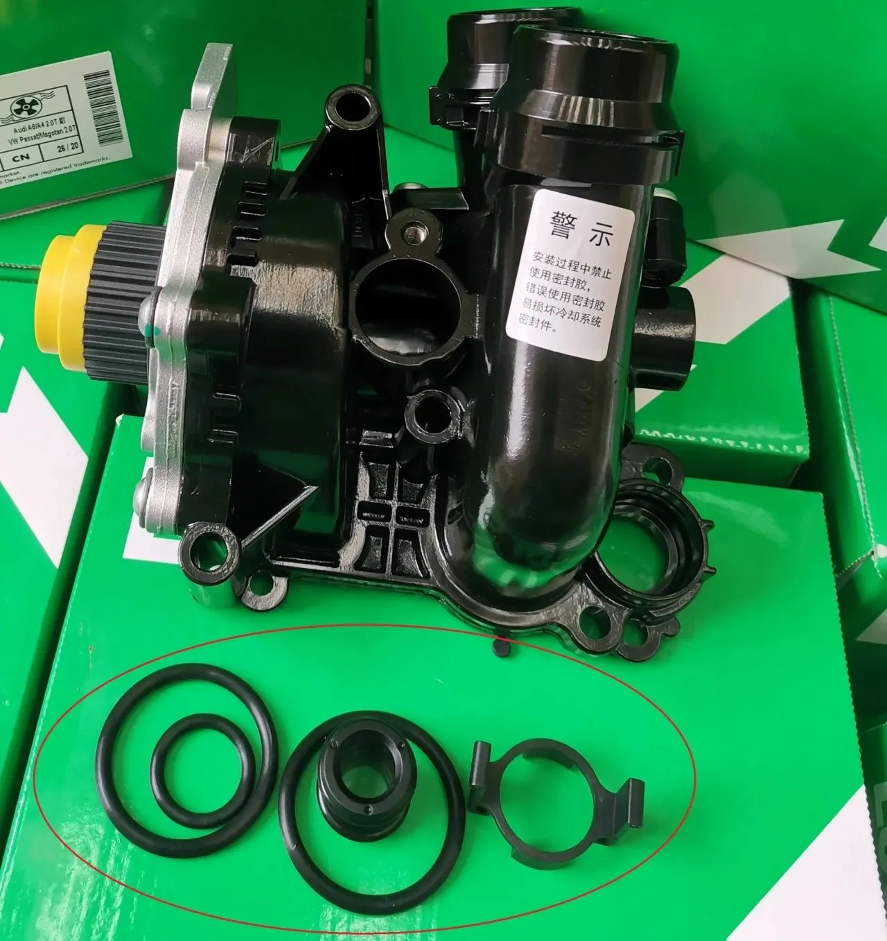 Audi and Volkswagen water pumps leak frequently, revealing the root cause of the failure
