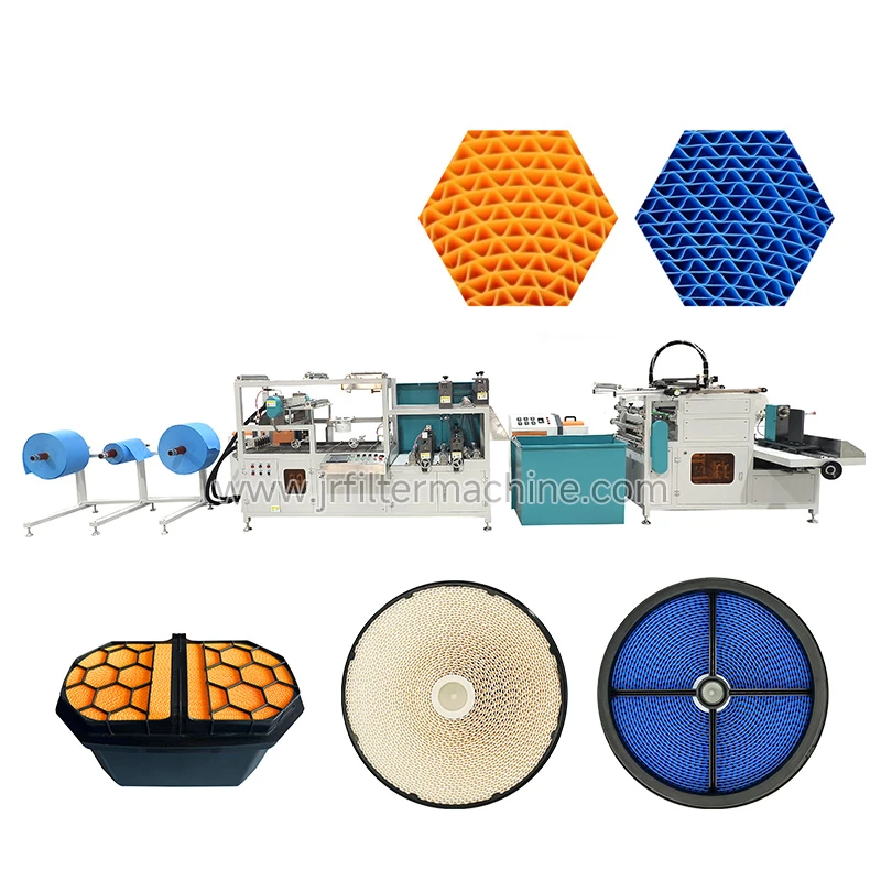 Honeycomb Type Filter Paper Folding Machine Honeycomb Filter Mould Forming Machine(FWLMJ-2)