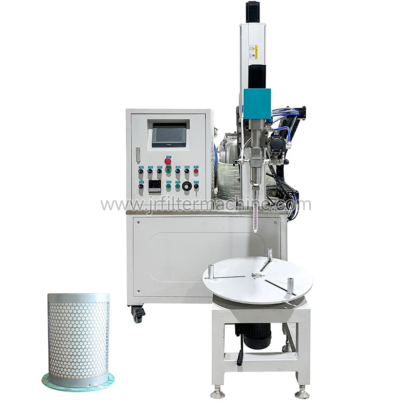 Oil And Gas Separation Filter Element Gluing Machine