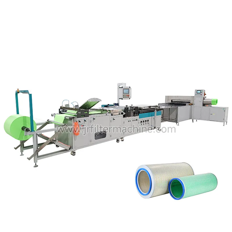 Rotary Type Air Filter Paper Folding Machine