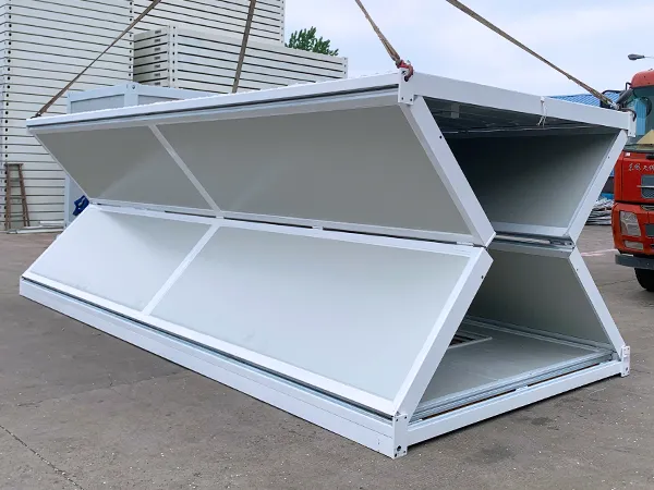 half-folded-folding-container-house half-folded-folding-container-house
