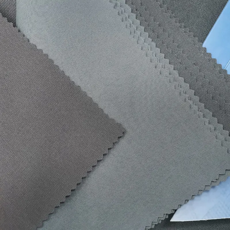 PES/PA/EA Bi-stretch Double Layer Twill Fabric