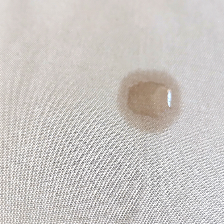 Polyester Cotton Twill Fabric with WR Face and Hydrophilic Back