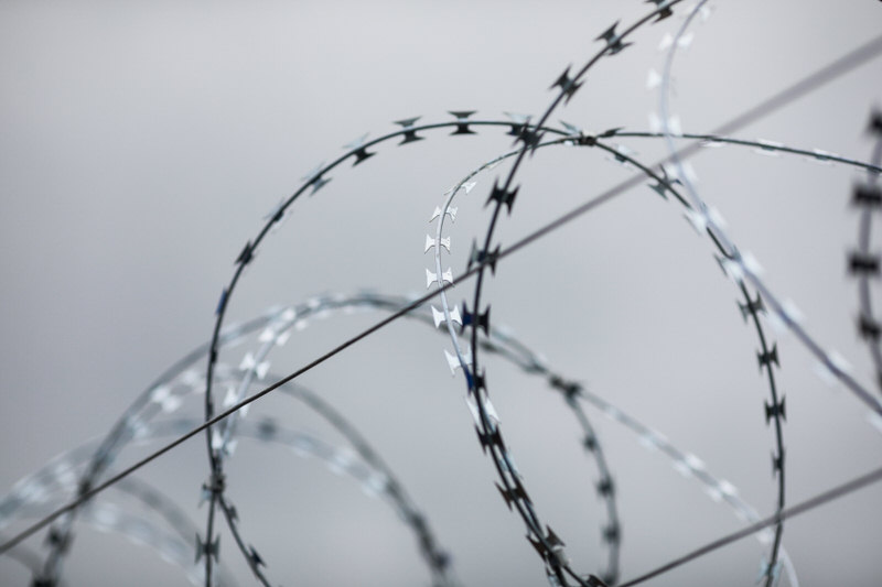 Razor barbed wire: a sharp barrier for security protection Razor barbed wire: a sharp barrier for security protection