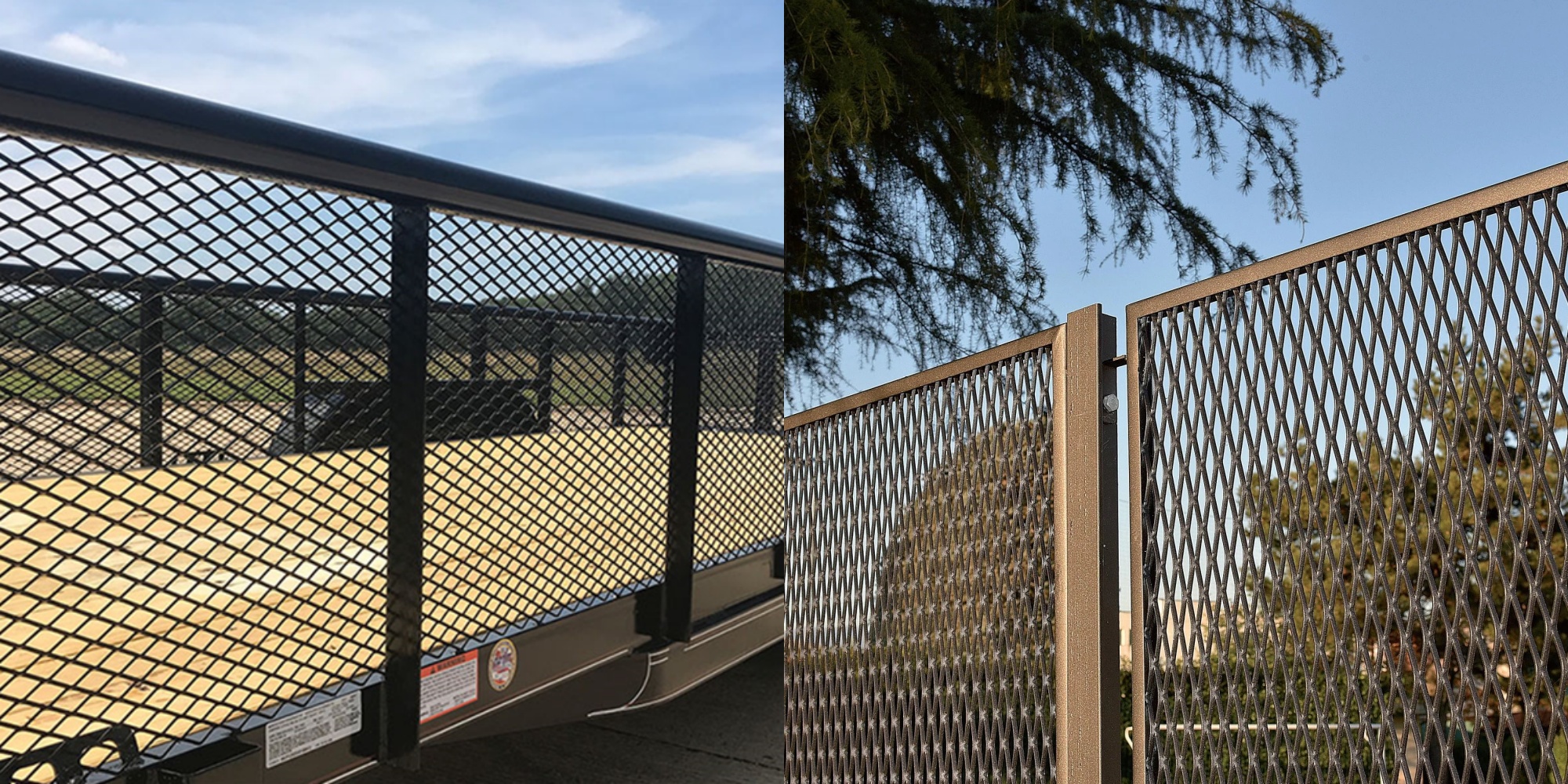 Introduction to expanded metal mesh fence Introduction to expanded metal mesh fence