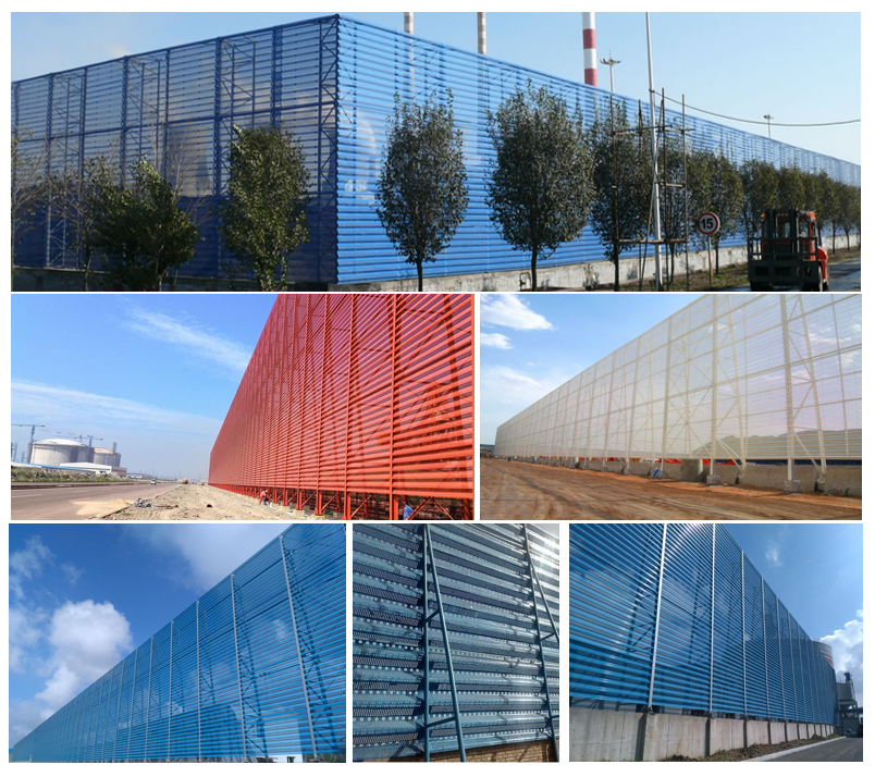 China Factory Customizable anti-flaming windbreak panel