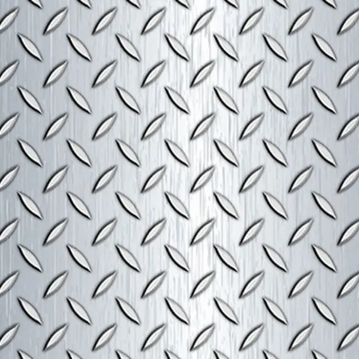 Strong wear resistance wide range of applications metal anti-skid pattern plate
