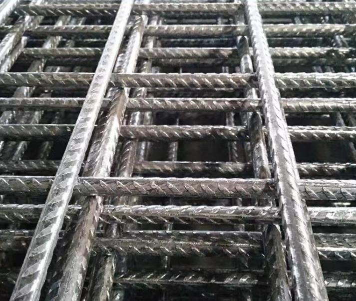 Galvanized welded wire reinforcing mesh for construction