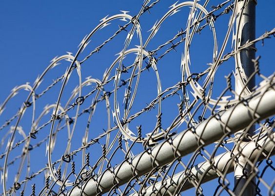 ODM razor wire fence mesh prison security fence