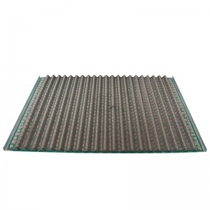 High Quality Vibrating Screen Mesh Shaker Screen Wave Shale Shaker Sieve Wave