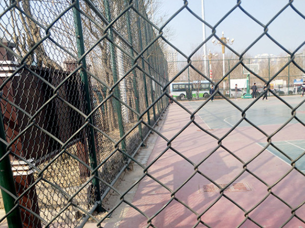 Park School Isolation Protective Net Galvanized Wire Chain Link Fence
