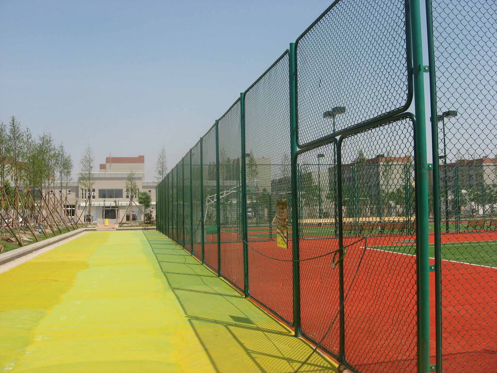 Park School Isolation Protective Net Galvanized Wire Chain Link Fence