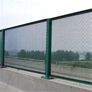 High speed anti glare impregnated isolation net