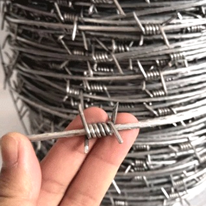 Airport anti-climbing isolation net hot dip galvanized barbed wire