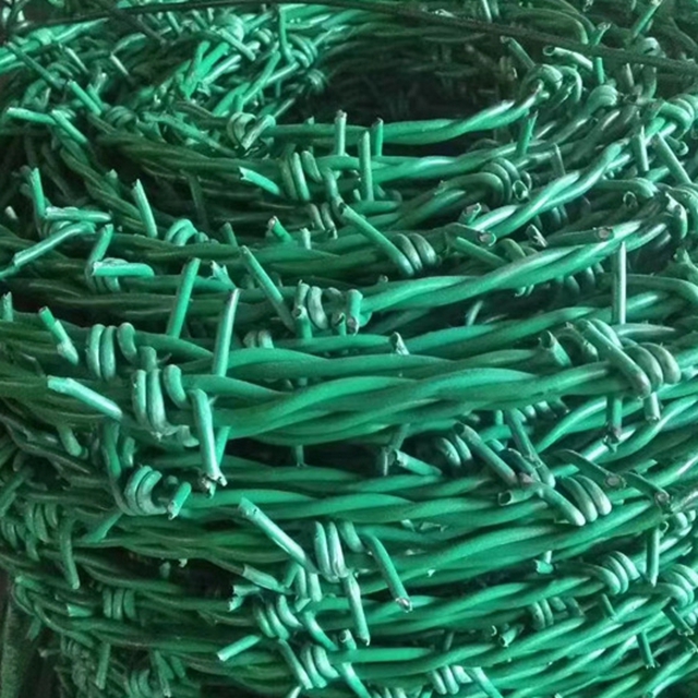 Protective net double twist galvanized PVC coated for orchard isolation