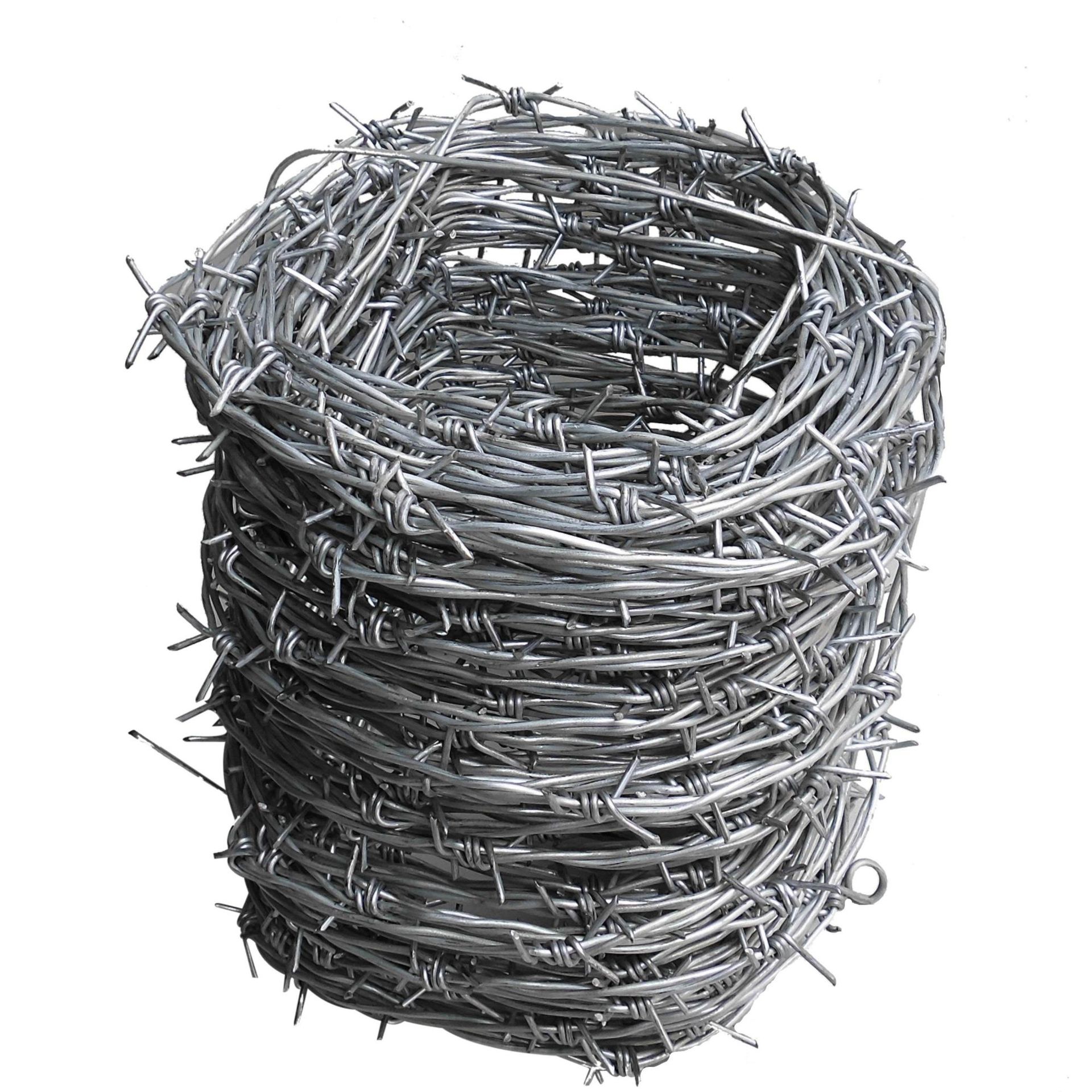 Hot and Cold Galvanizing Barbed Wire Double Strand