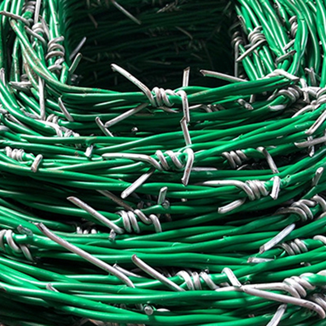 Protective net double twist galvanized PVC coated for orchard isolation