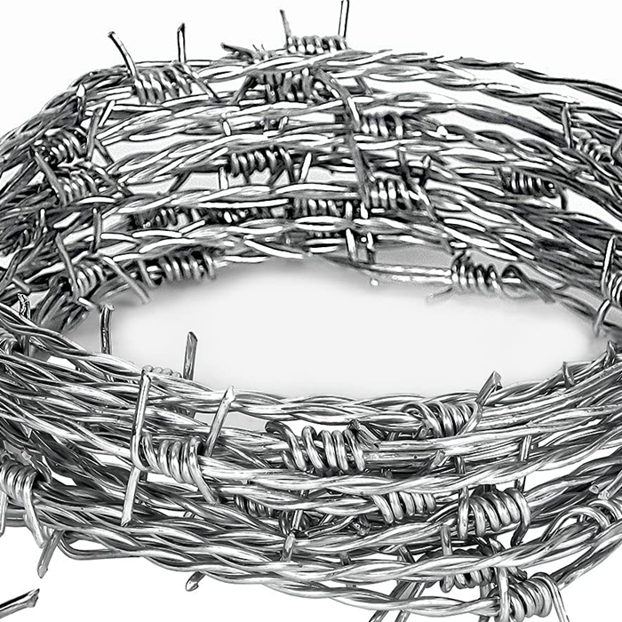 China Barbed Wire Mesh and Wire Mesh Double Twist Barbed Wire