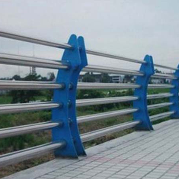 Stainless steel composite pipe highway anti-collision bridge guardrail