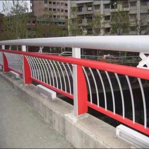 Stainless steel composite pipe highway anti-collision bridge guardrail