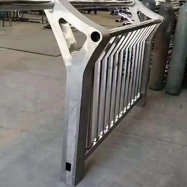 Stainless steel composite pipe highway anti-collision bridge guardrail