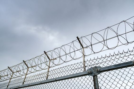 ODM razor wire fence mesh prison security fence
