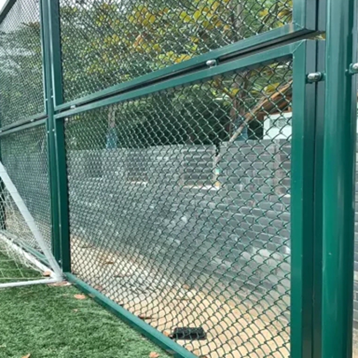 Anti-climbing chain link fence stadium fence Anti-climbing chain link fence stadium fence