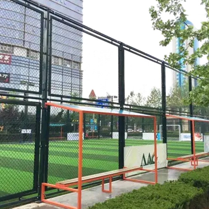 How does the chain link fence perform in long-term use?
