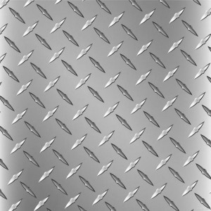 Galvanized Sheet Custom Patterned Diamond Printed Anti Slip Plate