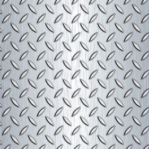 Galvanized Sheet Custom Patterned Diamond Printed Anti Slip Plate