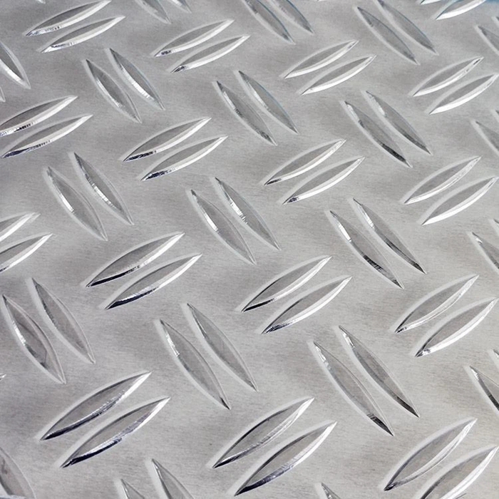 Introduction of patterned metal anti-skid plates Introduction of patterned metal anti-skid plates