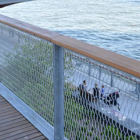 Garden fence 304 316 stainless steel expanded metal mesh