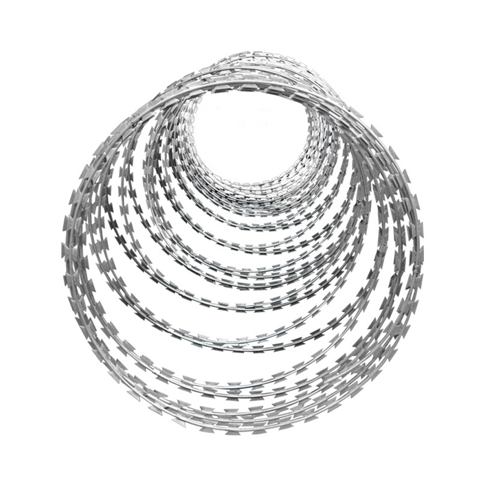Security Wire Fence Galvanized Wire Fence Razor Wire