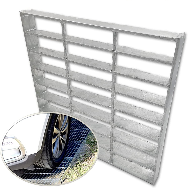 Low price hot dip galvanized anti-rust mild steel grating