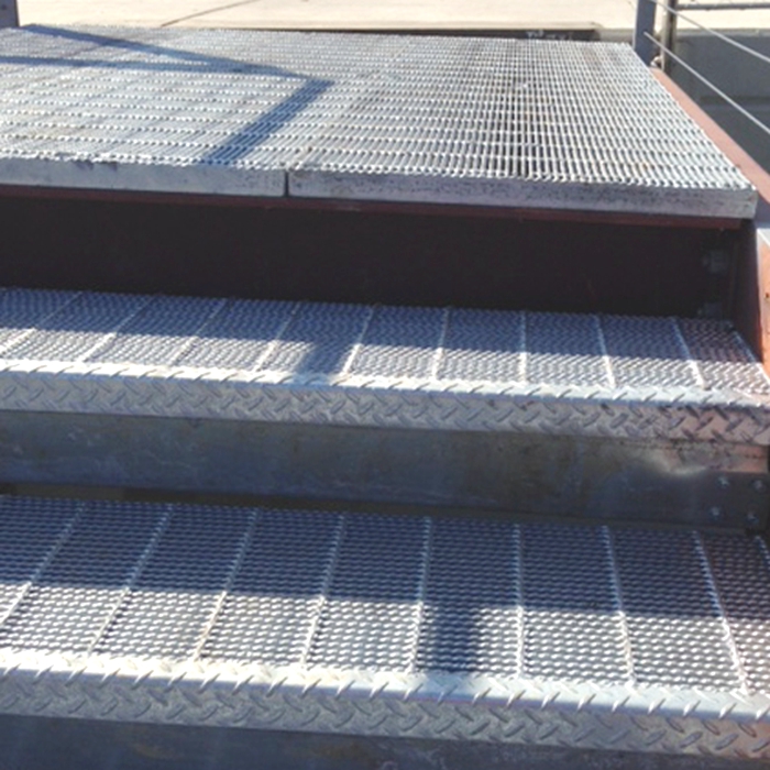 China Steel Grating and Bar Grating Steel Walkway Grating