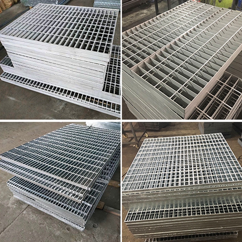 Low price hot dip galvanized anti-rust mild steel grating