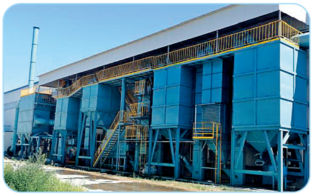 resin coated sand machine