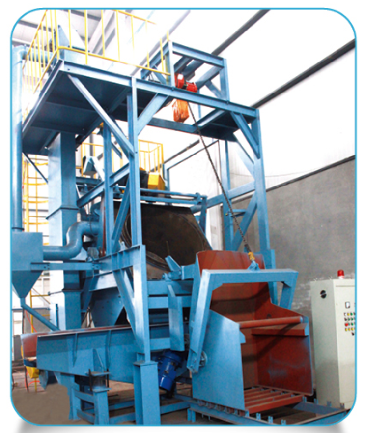 drum shot blasting machine
