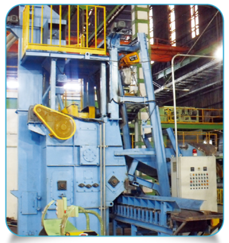 apron shot blasting machine