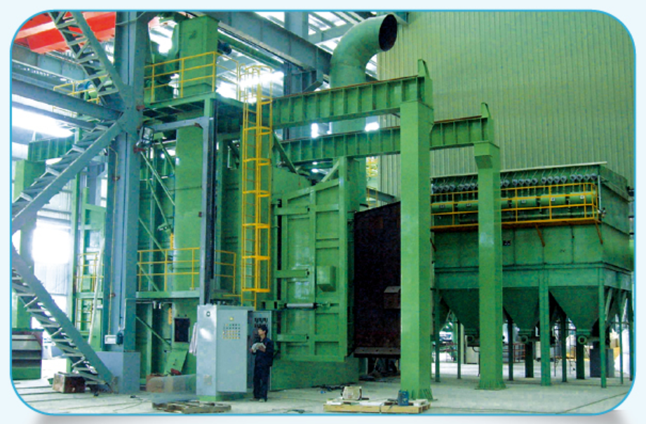 hook shot blasting machine