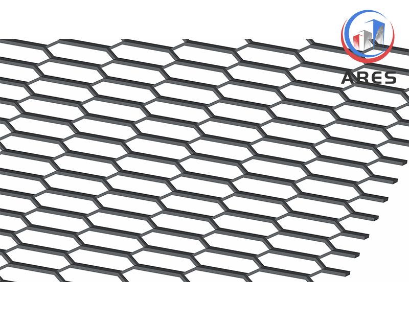 Modern Design Custom Architectural Expanded Mesh Panels Ceiling HJAH-10544 Exporter China