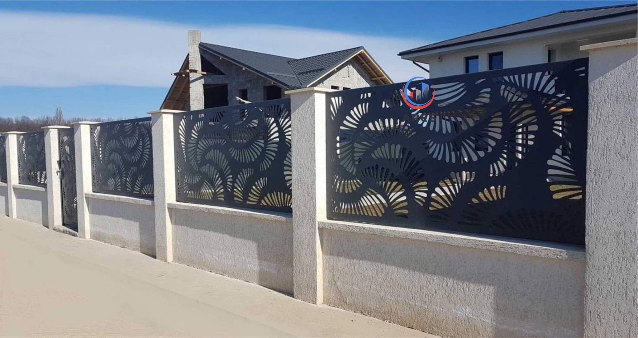 Laser Cut Fence Panels, Metal Decorative Fence Panels